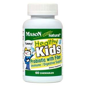 HEALTHY KIDS PROBIOTIC W/FIBER CHEWABLES