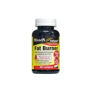 FAT BURNER WITH CHROMIUM PICOLINATE, L-CANITINE, AND IRON CAPSULES