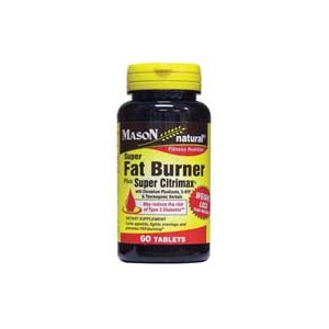 FAT BURNER PLUS SUPER CITRIMAX WITH CHROMIUM PICOLINATE, 5HTP & THERMOGENIC HERBALS TABLETS