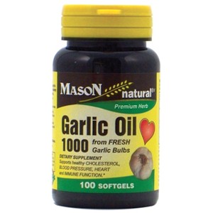 GARLIC OIL 1000 SOFTGELS