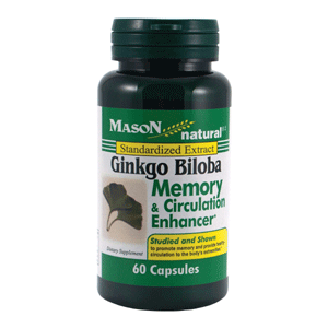 GINGKO BILOBA MEMORY & CIRCULATION ENHANCER CAPSULES