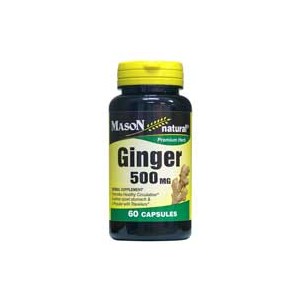 GINGER 500MG CAPSULES