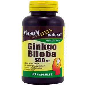 GINGKO BILOBA 500MG CAPSULES