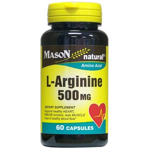 L-ARGININE 500MG CAPSULES