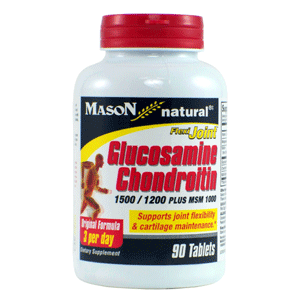 GLUCOSAMINE CHONDROITIN 1500/1200 PLUS MSM 1000 TABLETS 