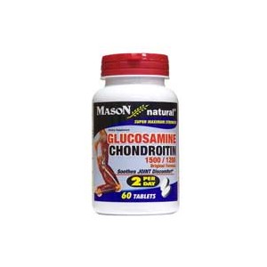 GLUCOSAMINE CHONDROITIN SUPER MAXIMUM STRENGTH 1500/1200 2 PER DAY TABLETS 