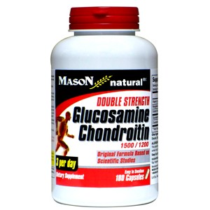 GLUCOSAMINE CHONDROITIN DOUBLE STRENGTH 1500/1200 3 PER DAY CAPSULES