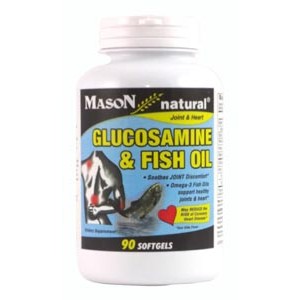 GLUCOSAMINE AND FISH OIL SOFTGELS