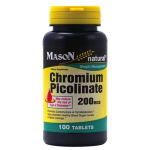 CHROMIUM PICOLINATE 200MCG TABLETS 
