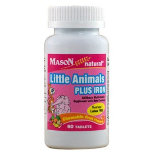 LITTLE ANIMALS PLUS IRON CHEWABLE VITAMINS PLUS IRON TABLETS