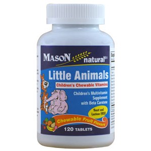 LITTLE ANIMALS CHEWABLE VITAMINS TABLETS