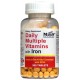 DAILY MULTIPLE VITAMINS WITH IRON TABLETS 