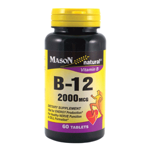 B 12 2000MCG TABLETS