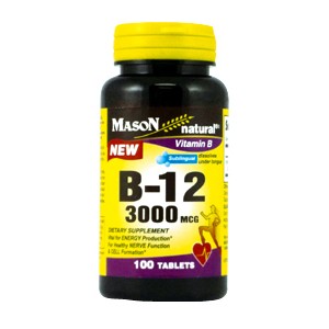 B 12 3000MCG 'DISSOLVES UNDER TONGUE" TABLETS