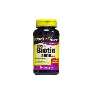 BIOTIN 5000MCG TABLETS