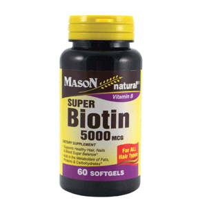 BIOTIN 5000MCG SOFTGELS