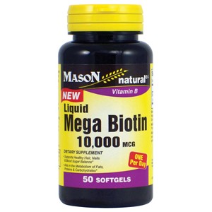 MEGA BIOTIN 10,000 MCG SOFTGELS
