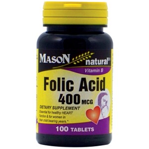 FOLIC ACID 400MCG TABLETS