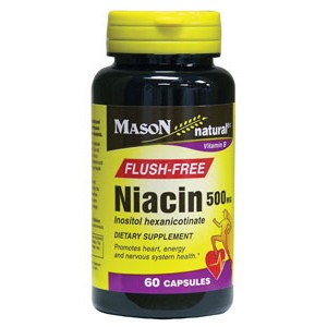 NIACIN 500MG FLUSH FREE CAPSULES 