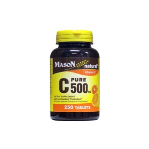 C 500MG PURE ASCORBIC ACID TABLETS