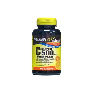 SUPER C 500MG COMPLEX WITH LEMON BIOFLAVONOIDS TABLETS 