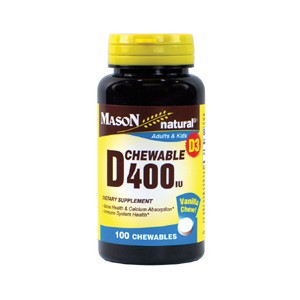 D 400IU CHEWABLE (vanilla flavor) 