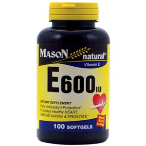 E 600 DL-ALPHA SOFTGELS