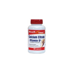 CALCIUM CITRATE WITH VITAMIN D3 CAPLETS 