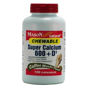 CALCIUM 600+D3 CHEWABLE TABLETS (cofee-mocha flavor)