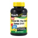 COCONUT OIL AND FLAXSEED SOFTGELS