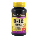 B 12 2000MCG TABLETS
