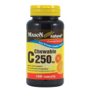 C 250MG CHEWABLE TABLETS (orange flavor)