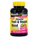 FRUIT AND VEGGIE BLEND CHEWABLE TABLETS